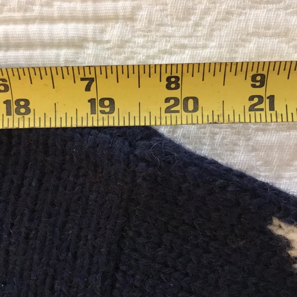 Vintage Lauren Ralph Lauren Dog Mountain Skiing Knit Wool Sweater Men’s S Unixex - Picture 13 of 16